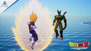 Super Vegeta vs Cell Full Fight Dragon Ball Z: Kakarot (PS5) - 4K 60FPS HDR ULTRA GRAPHICS GAMEPLAY