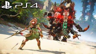 HORIZON FORBIDDEN WEST PS4 Gameplay