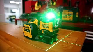 DeWALT 18V 2.0Ah Green 3X360 Multi Laser Level In Case