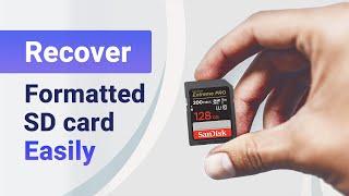 How to Recover Formatted SD Card 2024 | Windows & Mac