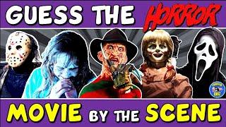 Guess The "HORROR MOVIE BY THE SCENE" QUIZ!  | CHALLENGE/ TRIVIA