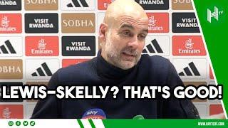 Lewis-Skelly celebration? That’s GOOD! | Pep Guardiola | Arsenal 5-1 Man City