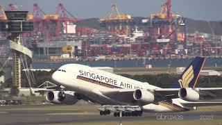 Singapore Airlines A380-841 [9V-SKY] - Departure from Sydney