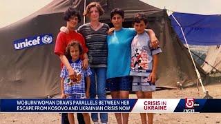 Ukrainian crisis stirs memories of Woburn woman’s escape from Kosovo in 1999