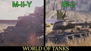 WoT - The same game but not exactly (M-II-Y & IS-2)