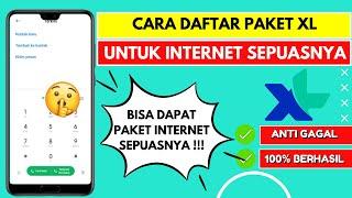 Cara Daftar Paket Internet XL Murah dan Unlimited