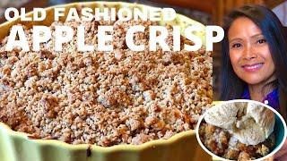 OLD FASHIONED APPLE CRISP