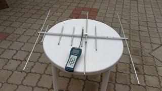 #0509 Antena dual VHF UHF Yagi plana, una alimentación China, Amazon  satélites, TW-YG08UV, XQ2CG