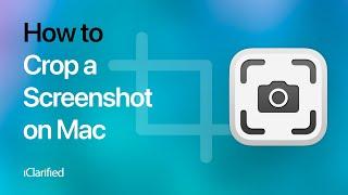 How to Crop a Screenshot on Mac