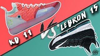 Nike KD 11 vs Lebron 15!