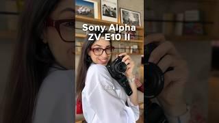 Most affordable vlog camera! Sony ZV-E10 II & it doubles as pro cam #sony #sonyalpha #vlog #vlogging