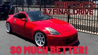 DRIFT DAY 2: Much Better! 350z Differential Final Drive Ratios and MAFS