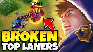 3 hours of the MOST broken top laners of Season 14...