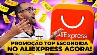 ATENÇÃO: Promoção ESCONDIDA no Aliexpress COM CUPONS EM TUDO, MAS É POR TEMPO LIMITADO! SE LIGA!