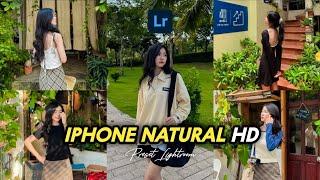 50+ PRESET LIGHTROOM | IPHONE NATURAL HD | LIGHTROOM TUTORIAL