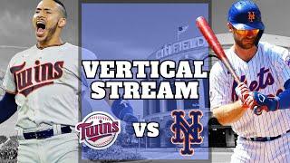 New York Mets vs Minnesota Twins Live Reaction |Play by Play | VERTICAL | 7/29/24 | Mets vs Twins