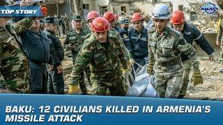 Baku: 12 Civilians Killed In Armenia’s Missile Attack | News Bulletin | Indus News