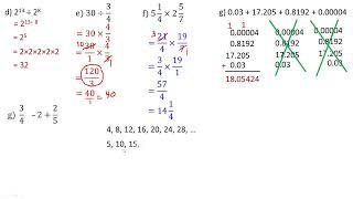 Number Sense Topics for the EQAO Math Proficiency Test