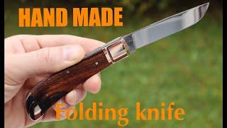 Knife making - Slip joint pocket knife