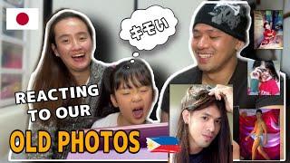 Japanese Daughter Reacts to our OLD PHOTOS/ Videos | jpinoy vlogs | KB65