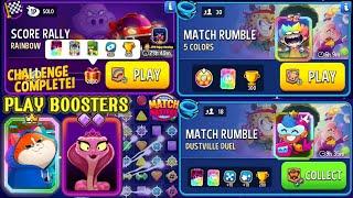 Rainbow+Square Matches Solo Challenge Score Rally 2800 Score/ 2 Match Masters /Match Masters