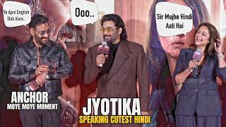 Mujhe Hindi Aati Hai - Surya wife Jyotika Reminds Anchor She Knows Hindi