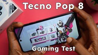 Tecno Pop 8 Gaming & Battery Test