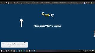 How to skip adfly links.please press allow to continue.[2020]