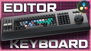 La Tastiera PERFETTA per VIDEO EDITOR - DaVinci Resolve Editor Keyboard