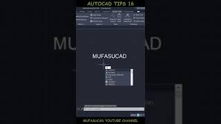 AutoCAD Tips 16 Change Text Into Mtext #Shorts