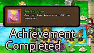 Как получить достижение SOL INVICTUS | Plants vs Zombies Achievement