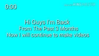 I'm Back on YouTube