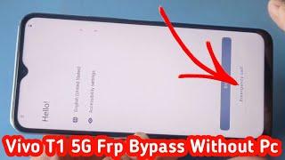 Vivo T1 5g Frp Bypass Android 12Vivo T1 5g Google Account BypassVivo V2141 Frp Bypass Without Pc