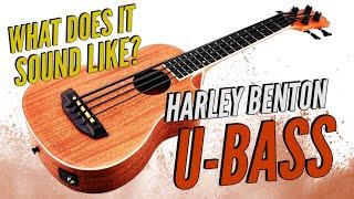 Harley Benton U-Bass Mahogany - What Does it Sound Like?