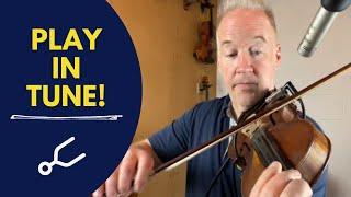 Improve Your Violin Intonation with These Left-Hand Exercises