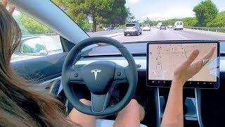 CRUZAMOS EUROPA con AUTOPILOT!!!!!!! Tesla M3