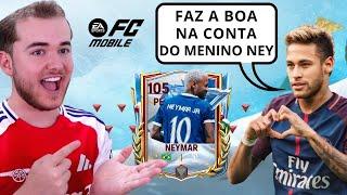 Transformei o TIME do NEYMAR JR no FC Mobile