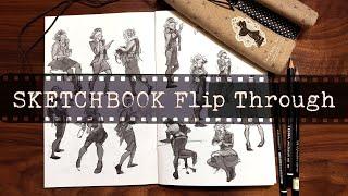  1ST Year Animation Student Sketchbook Tour // Sheridan College days