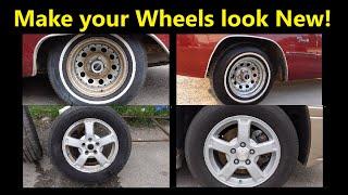 DIY Rust & Tarnish Elimination Chrome Alloy Wheels Bumpers Water Sandblasting Pressure Washer Magic!