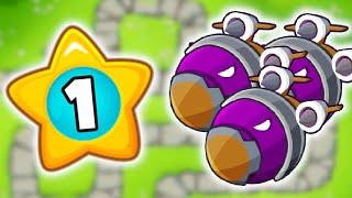 How Many Rounds Can A LEVEL 1 Account Survive? (Bloons TD 6)