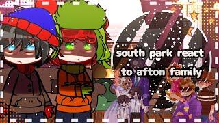 ||south park react to afton family||South park||español/inglés||