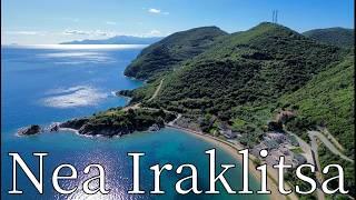 Nea Iraklitsa, Kavala, Greece - by drone [4K]. #resort