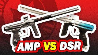 SP Shocker AMP vs Dye DSR Paintball Gun Comparison | Paintball Markers | Lone Wolf Paintball MI