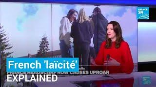 Uproar in France after school hijab row: French 'laïcité' explained • FRANCE 24 English