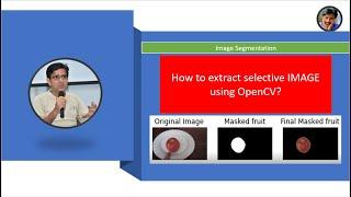 OpenCV Python Tutorial | Extracting Selective Image - Image Segmentation | OneTouchBI