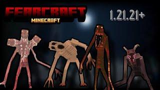 THE UPDATED VERSION OF FEARCRAFT IS HORRIFYING!!! | MCPE | 1.21.21+