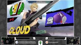 GUMS 15 Singles (Winner's Bracket) - Xion (Cloud) vs HSG Sloth (Yoshi)