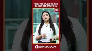 Why Canada Is Deporting 700 Indian Students? Canada Protest Explained | #Shorts