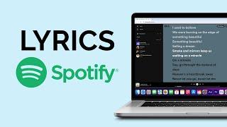 How to See Lyrics on Spotify PC?