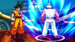 Goku Vs. Rare Akuma - The Rematch